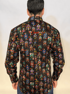 The Villain’s Deck Print Shirt - Claudio Lugli Shirts
