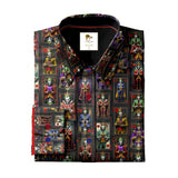 THE VILLAIN’S DECK PRINT SHIRT - Claudio Lugli Shirts