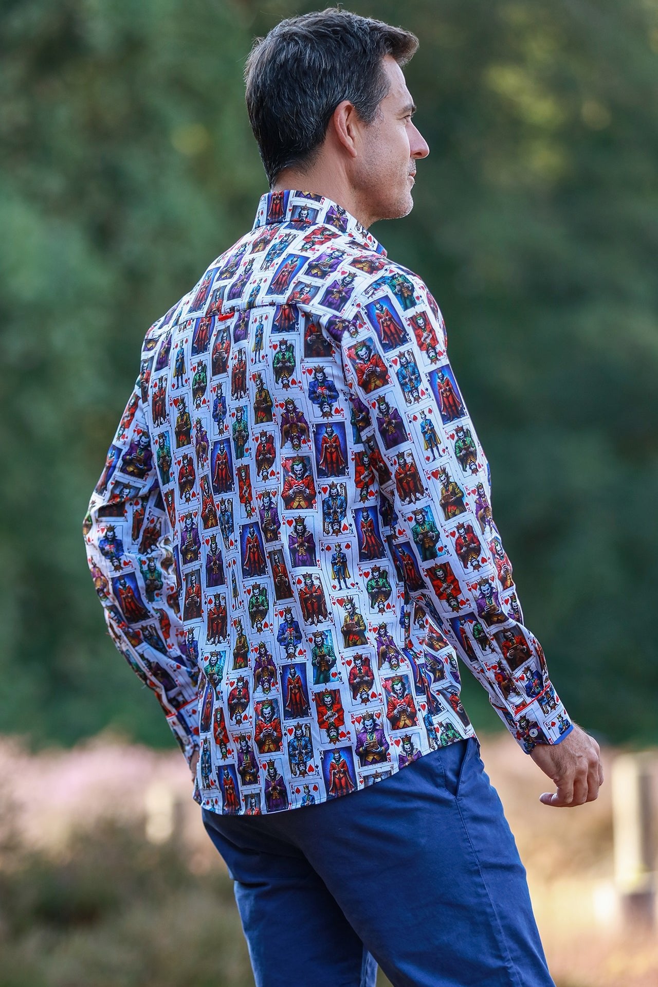 The Villain’s Deck Print Shirt - Claudio Lugli Shirts