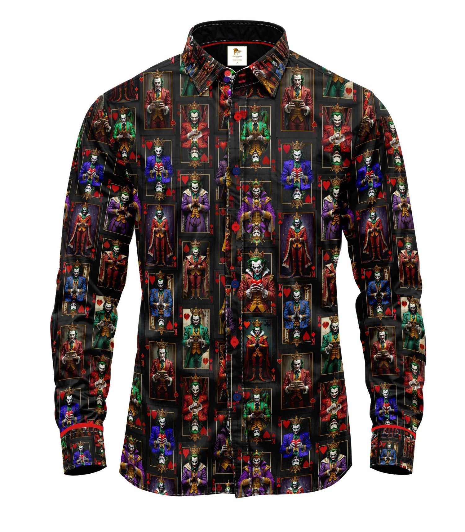 THE VILLAIN’S DECK PRINT SHIRT - Claudio Lugli Shirts