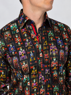The Villain’s Deck Print Shirt - Claudio Lugli Shirts