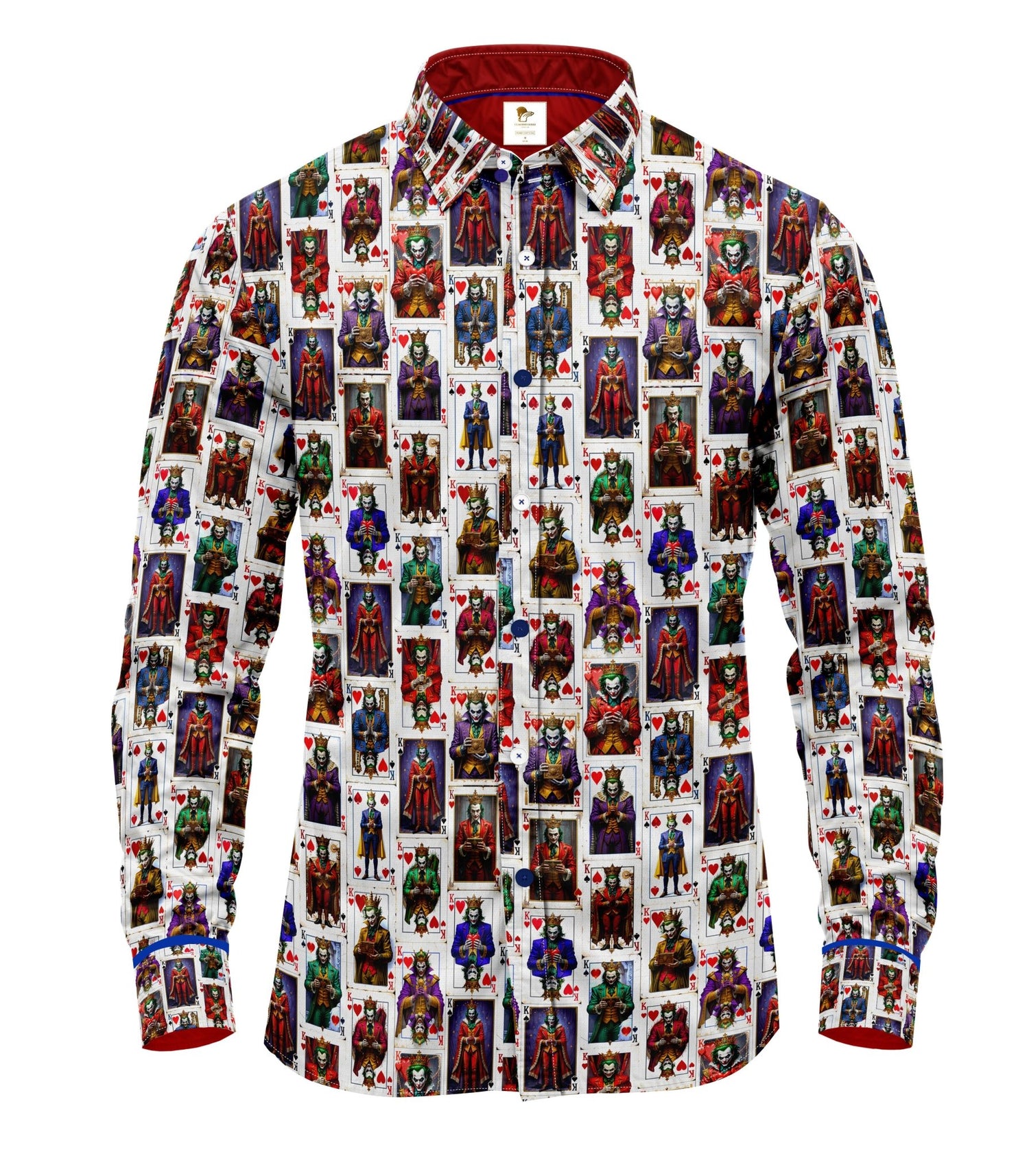 THE VILLAIN’S DECK PRINT SHIRT - Claudio Lugli Shirts