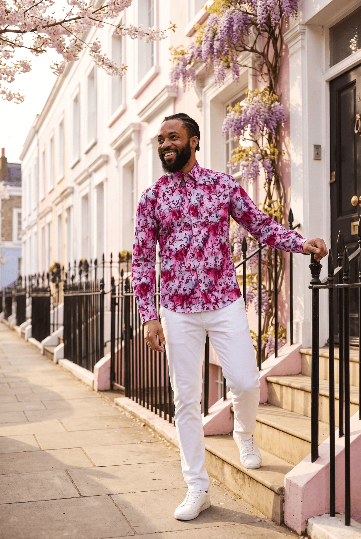 Polyamide flocking gives a crushed-velvet feel over the dyed base, £120, in nine sizes to 6XL.