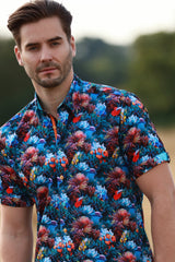 UNDER THE OCEAN SHORT SLEEVE SHIRT - Claudio Lugli Shirts