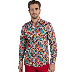 Vintage Disc Shirt Print Shirt - Claudio Lugli Shirts