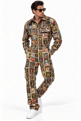 Vintage Film Poster Jumpsuit - Claudio Lugli Shirts