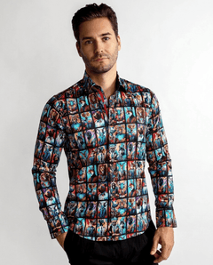 Wildlife Framed Print Shirt - Claudio Lugli Shirts
