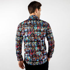 WILDLIFE FRAMED PRINT SHIRT - Premium Men's Patterned Shirt by Claudio Lugli | Bold Design, Tailored Fit, Best Printed Shirts