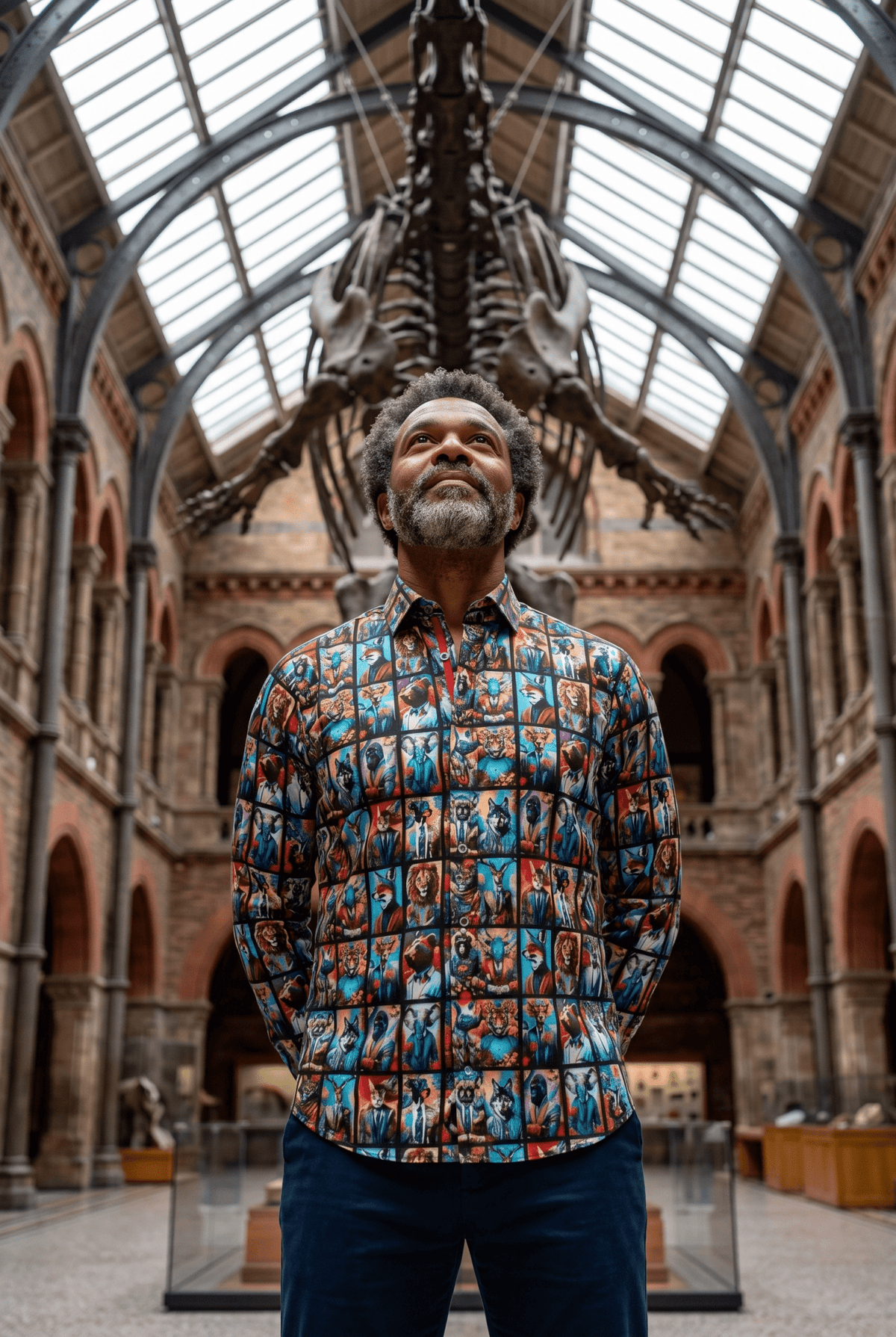 Wildlife Framed Print Shirt - Claudio Lugli Shirts