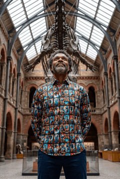 Wildlife Framed Print Shirt - Claudio Lugli Shirts