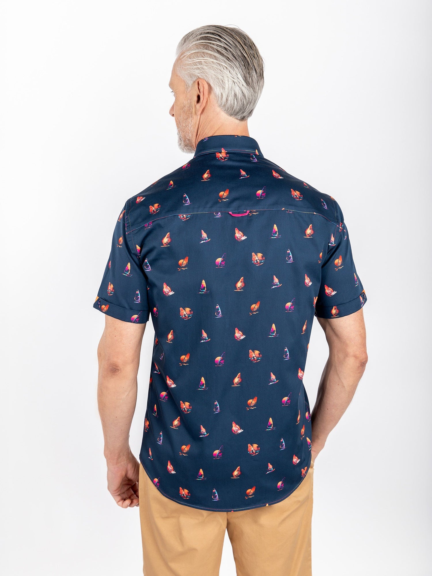WINDSURF PRINTED SHORT SLEEVE - Claudio Lugli Shirts