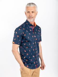 WINDSURF PRINTED SHORT SLEEVE - Claudio Lugli Shirts