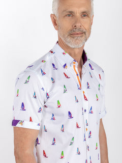 WINDSURF PRINTED SHORT SLEEVE - Claudio Lugli Shirts