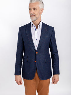 WOOL FLECKED JACKET - Claudio Lugli Shirts