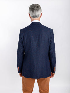 WOOL FLECKED JACKET - Claudio Lugli Shirts