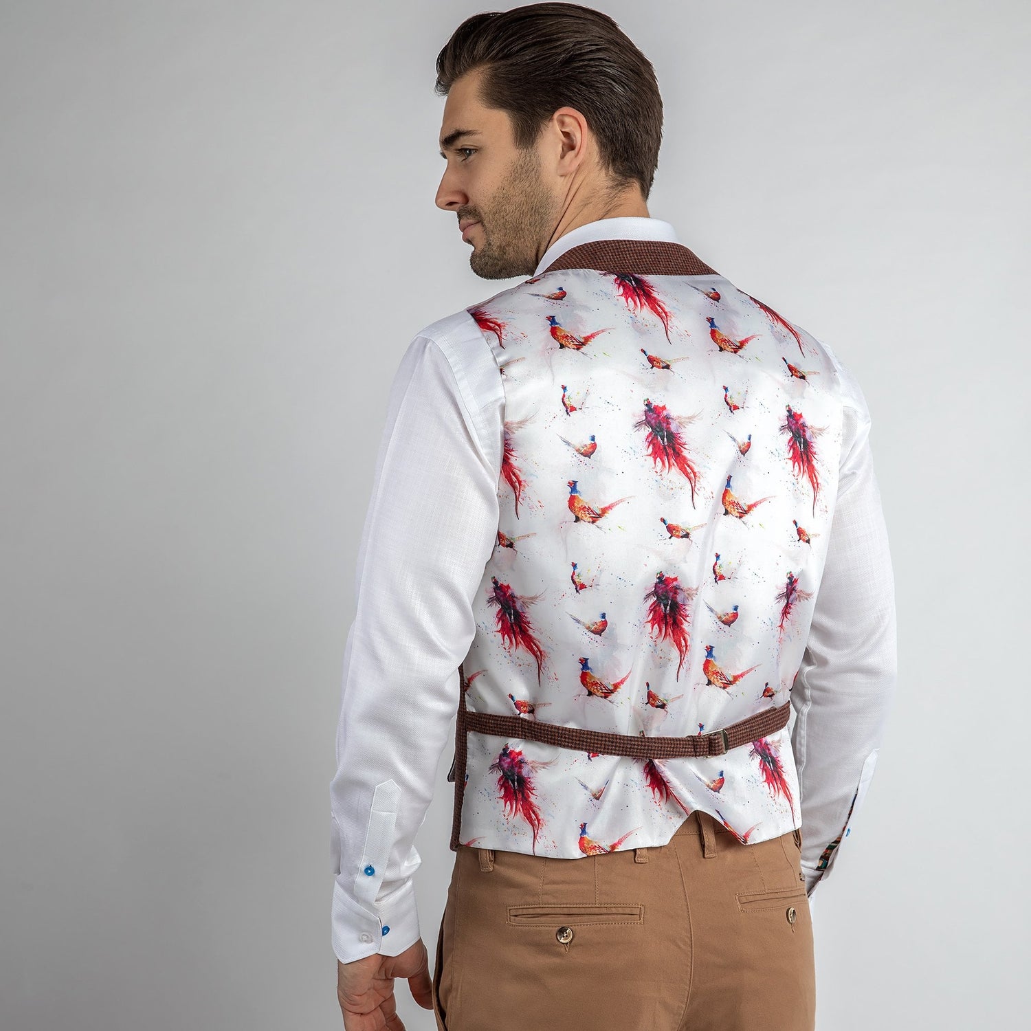WOOL PICK - LAPPEL JACKET & WAISTCOAT COMBO - Claudio Lugli Shirts