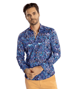 Zodiac Horoscope Icons Print Shirt - Claudio Lugli Shirts